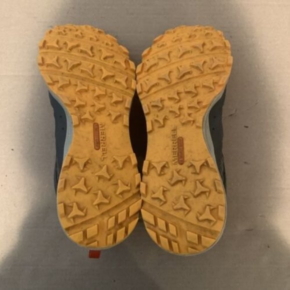 Merrell All Out Crush Trail Running Shoes Orange/Gray Mens Size 10 J35535 Hiking - Picture 6 of 8